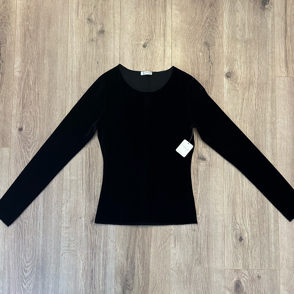 NEW Free People Velvet Long Sleeve